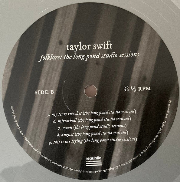 Taylor Swift : Folklore: The Long Pond Studio Sessions (LP,Album,Record Store Day,Reissue)