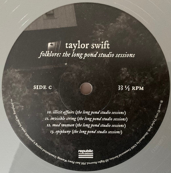 Taylor Swift : Folklore: The Long Pond Studio Sessions (LP,Album,Record Store Day,Reissue)