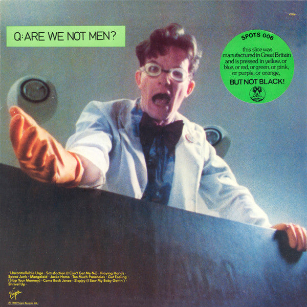 Devo : Q: Are We Not Men? A: We Are Devo! (LP,Album,Stereo)