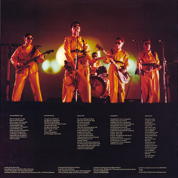 Devo : Q: Are We Not Men? A: We Are Devo! (LP,Album,Stereo)