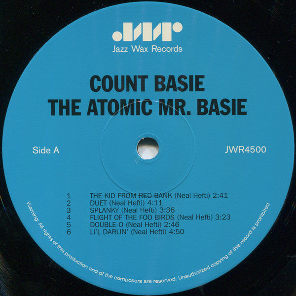 Count Basie : The Atomic Mr. Basie (LP,Album,Limited Edition,Reissue,Remastered)