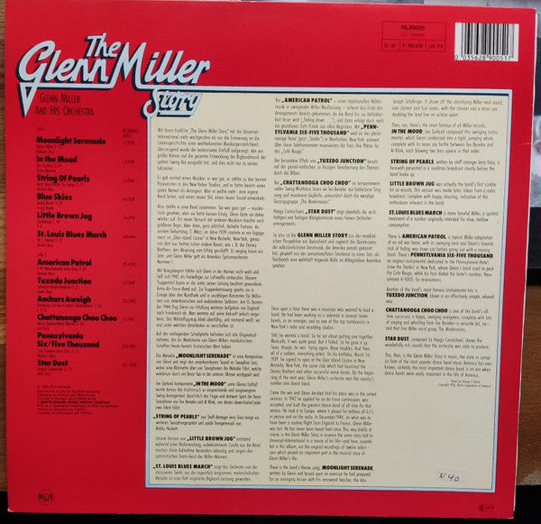 Glenn Miller : The Glenn Miller Story – Volume 1 (The Original Recordings) (LP,Compilation,Reissue)