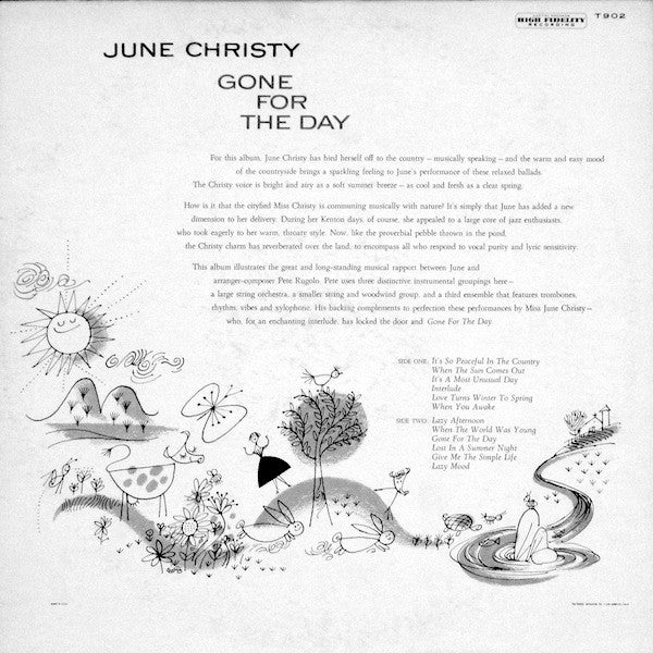 June Christy : Gone For The Day (LP,Album,Mono)