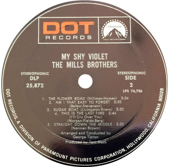 Mills Brothers, The : My Shy Violet (LP,Album)