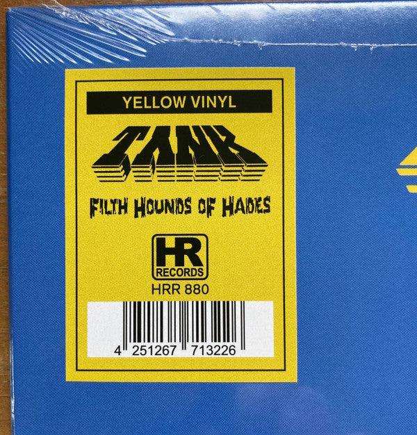 Tank (6) : Filth Hounds Of Hades (LP,Album,Limited Edition,Reissue,Remastered)