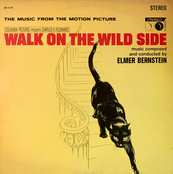 Elmer Bernstein : Walk On The Wild Side (LP,Album,Stereo)
