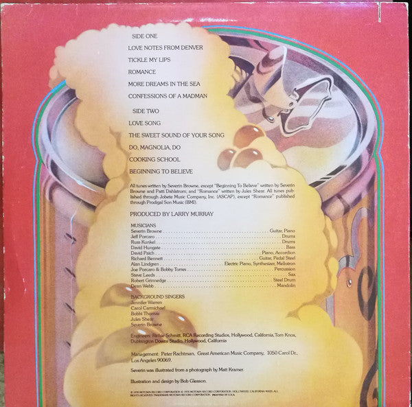 Severin Browne : New Improved Severin Browne (LP,Album,Stereo)