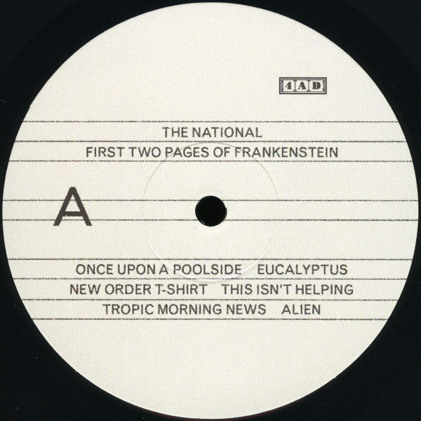 National, The : First Two Pages Of Frankenstein (LP,Album)