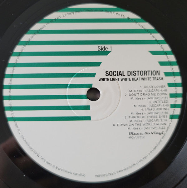 Social Distortion : White Light White Heat White Trash (LP,Album,Reissue,Repress)