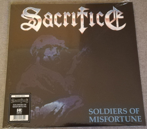 Sacrifice (3) : Soldiers Of Misfortune (LP,Album,Reissue)