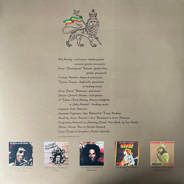 Bob Marley & The Wailers : Exodus (LP,Reissue,Remastered)