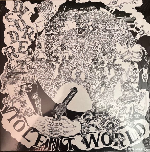Disorder (3) : Violent World + More Noize E.P. (LP,Album,Reissue)