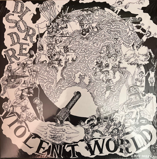 Disorder (3) : Violent World + More Noize E.P. (LP,Album,Reissue)
