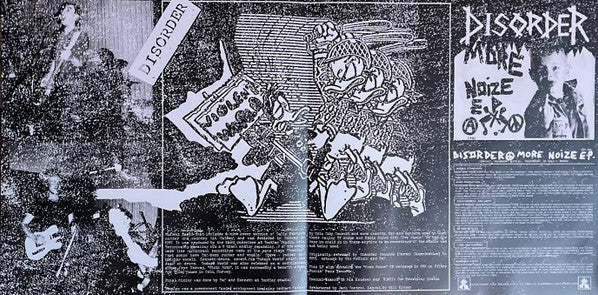 Disorder (3) : Violent World + More Noize E.P. (LP,Album,Reissue)