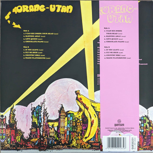 Orang-Utan : Orang-Utan (LP,Album,Limited Edition,Reissue)