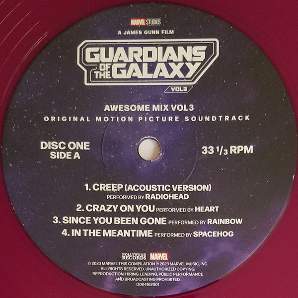 Various : Guardians Of The Galaxy Vol3 (Awesome Mix Vol3) (LP)