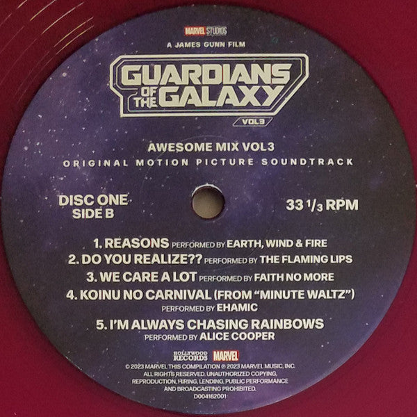 Various : Guardians Of The Galaxy Vol3 (Awesome Mix Vol3) (LP)