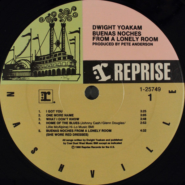 Dwight Yoakam : Buenas Noches From A Lonely Room (LP,Album)