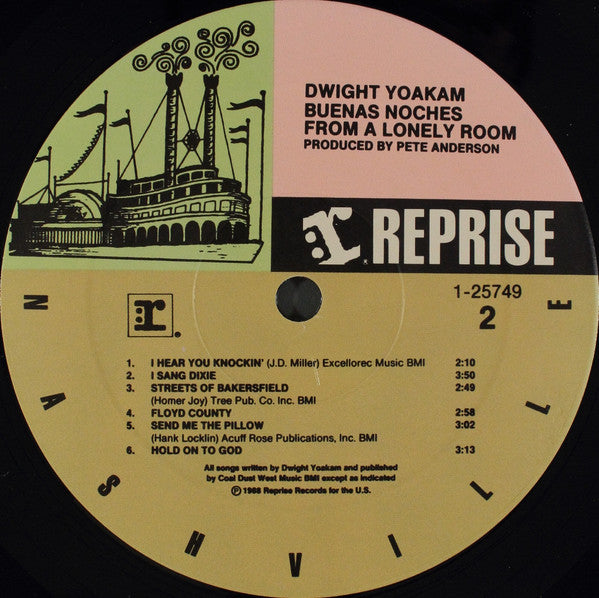 Dwight Yoakam : Buenas Noches From A Lonely Room (LP,Album)