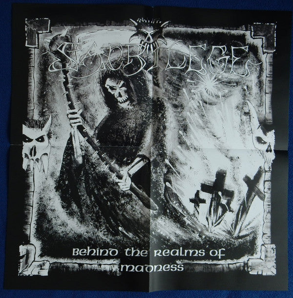 Sacrilege : Behind The Realms Of Madness (12",33 ⅓ RPM,Mini-Album)