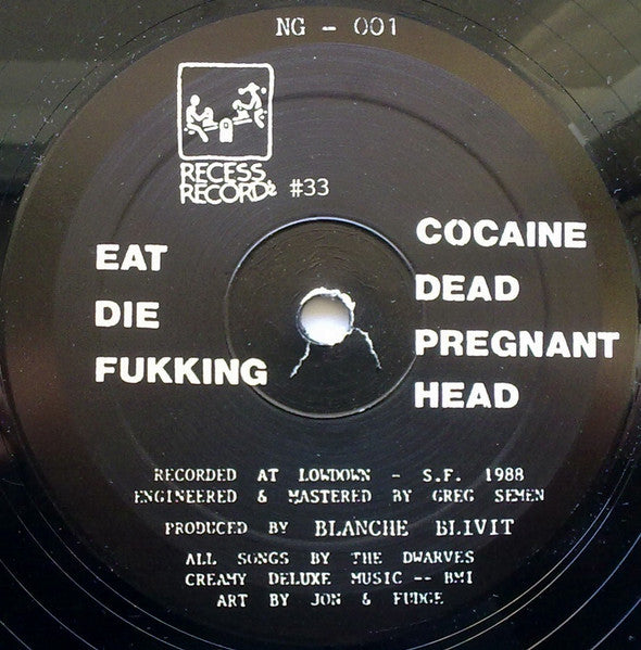 Dwarves : Toolin' For A Warm Teabag (12",45 RPM,EP,Reissue)