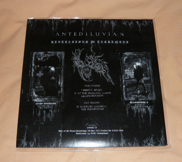 Antediluvian : Revelations In Excrement (12",EP,45 RPM)