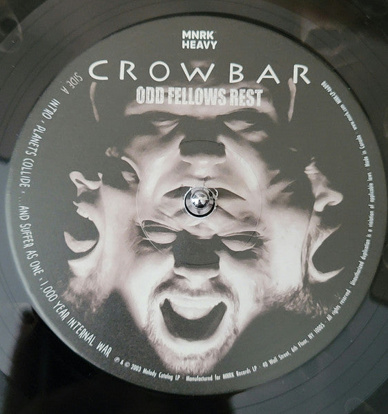 Crowbar (2) : Odd Fellows Rest (12",45 RPM,Album,Club Edition,Limited Edition,Reissue)