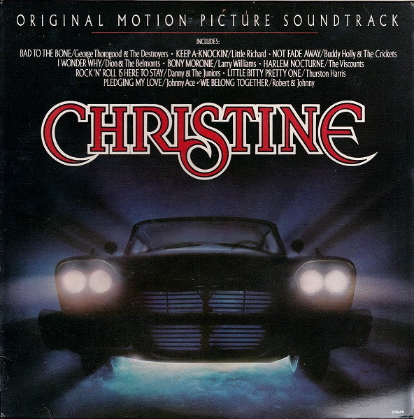 Various : Christine (Original Motion Picture Soundtrack) (LP,Compilation)