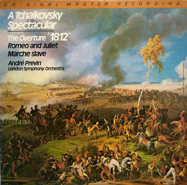 London Symphony Orchestra Conducted By André Previn : A Tchaikovsky Spectacular (LP,Album,Reissue,Stereo)