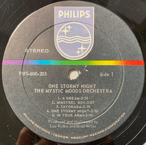Mystic Moods Orchestra, The : One Stormy Night (LP,Album,Stereo)
