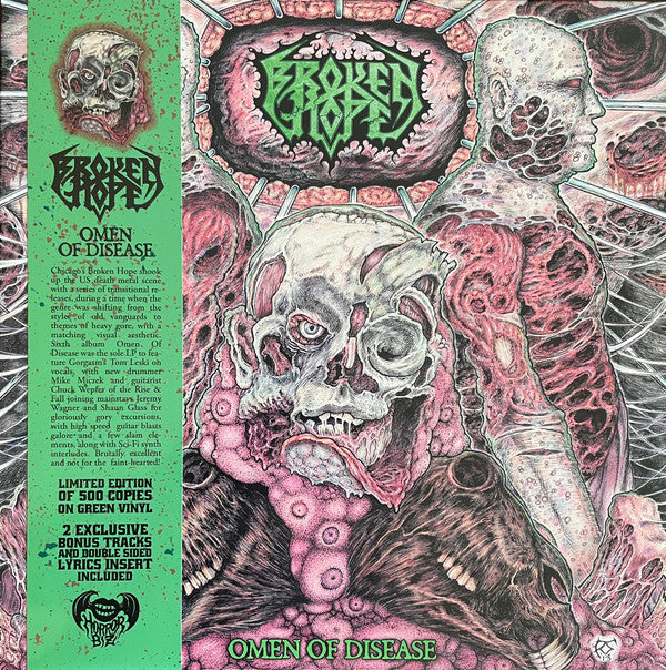 Broken Hope : Omen Of Disease (LP,Album,Limited Edition,Reissue)