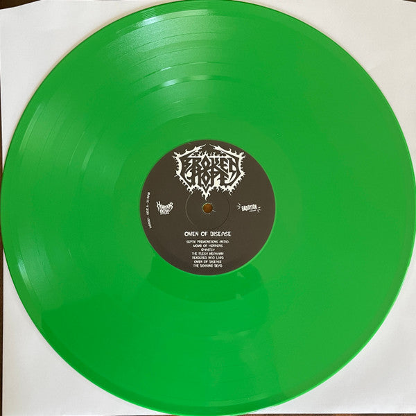 Broken Hope : Omen Of Disease (LP,Album,Limited Edition,Reissue)