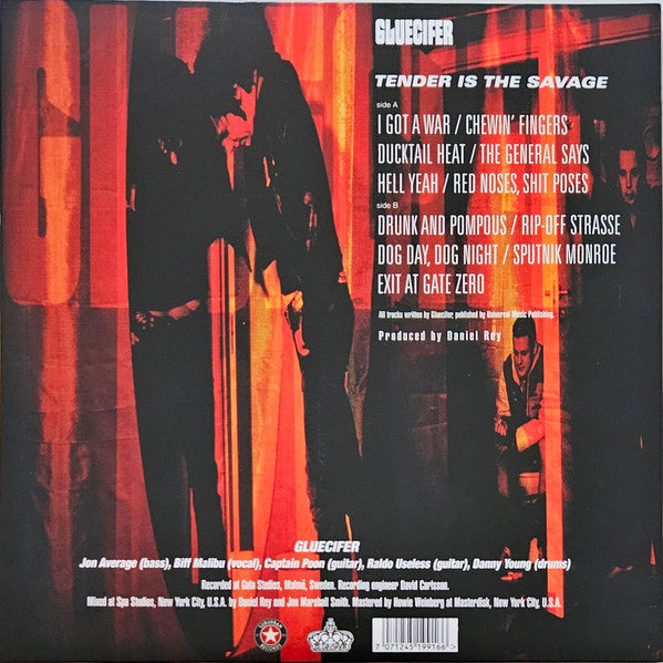 Gluecifer : Tender Is The Savage (LP,Album,Reissue)