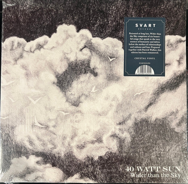 40 Watt Sun : Wider Than The Sky (LP,Album,Limited Edition,Reissue,Remastered)