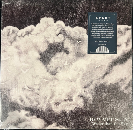 40 Watt Sun : Wider Than The Sky (LP,Album,Limited Edition,Reissue,Remastered)