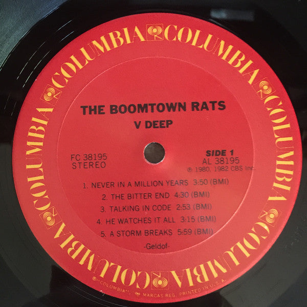 Boomtown Rats, The : V Deep (LP,Album,Stereo)