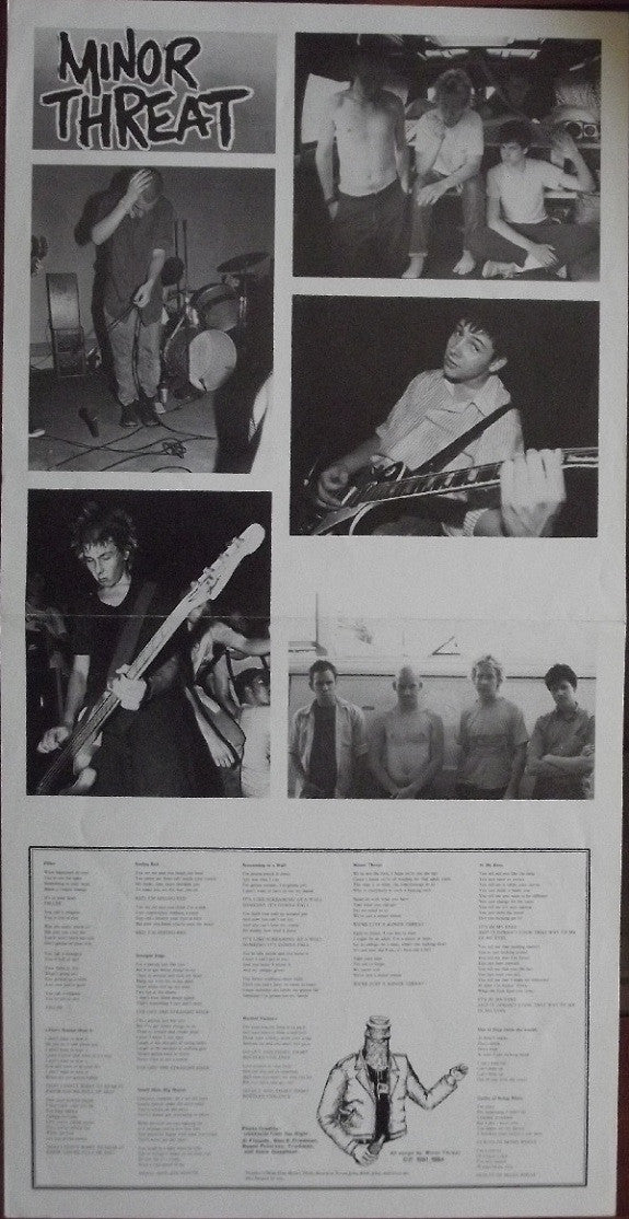 Minor Threat : Minor Threat (LP,Compilation,Repress)