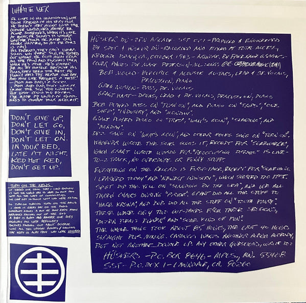 Hüsker Dü : Zen Arcade (LP,Album,Repress)
