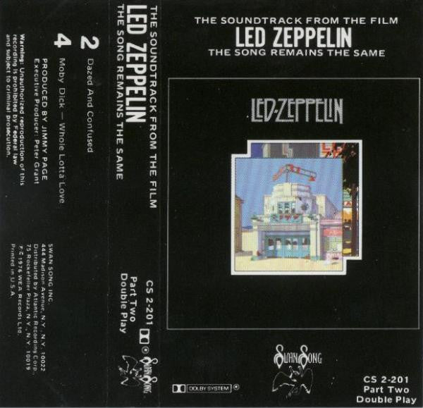 Led Zeppelin : The Soundtrack From The Film The Song Remains The Same (Album)