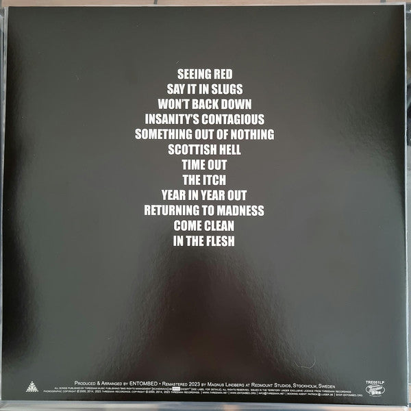 Entombed : Uprising (LP,Album,Reissue,Remastered,Stereo)