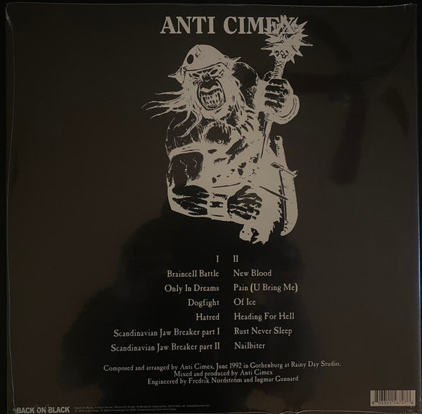 Anti Cimex : Scandinavian Jawbreaker (LP,Album,Limited Edition,Reissue)