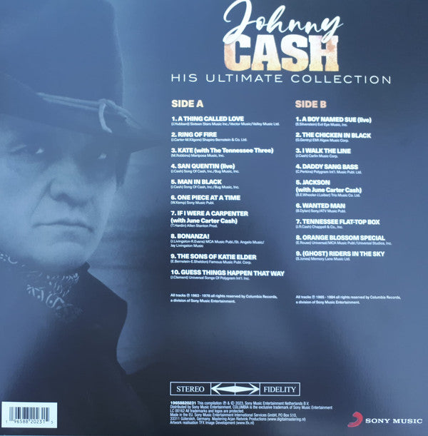 Johnny Cash : His Ultimate Collection (LP,Compilation)