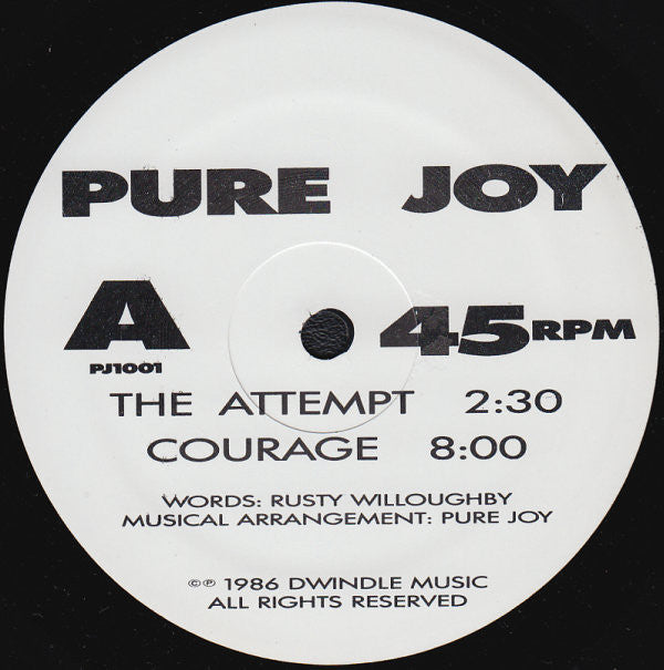 Pure Joy (2) : Pure Joy (12",EP,45 RPM)
