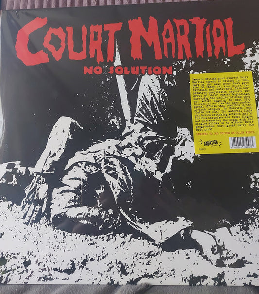 Court Martial : No Solution (Singles & Demos 1981 / 1982) (LP,Compilation,Reissue)