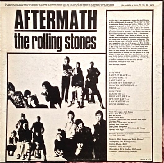 Rolling Stones, The : Aftermath (LP,Album,Mono)