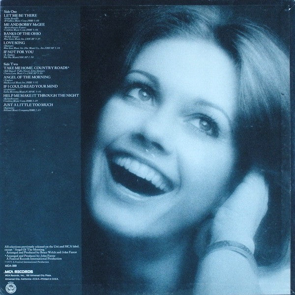 Olivia Newton-John : Let Me Be There (LP,Album)