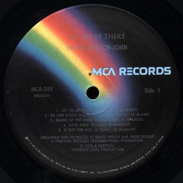 Olivia Newton-John : Let Me Be There (LP,Album)