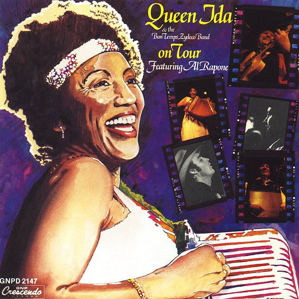 Queen Ida And The Bon Temps Zydeco Band : On Tour (LP)