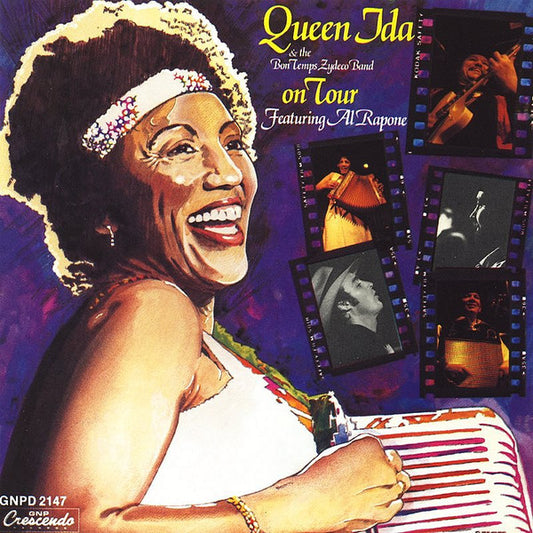 Queen Ida And The Bon Temps Zydeco Band : On Tour (LP)