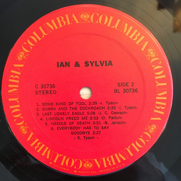 Ian & Sylvia : Ian & Sylvia (LP,Album)